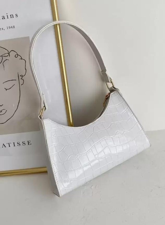 Daniel Clark حقائب كتف جميلة من دانيال كلارك للنساء والفتيات، تصميم حديث (أبيض) - Image 3